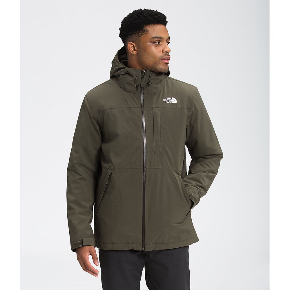 The North Face 3-In-1 Jackets Mens Australia - The North Face Tour Triclimate Green (WTA-470523)